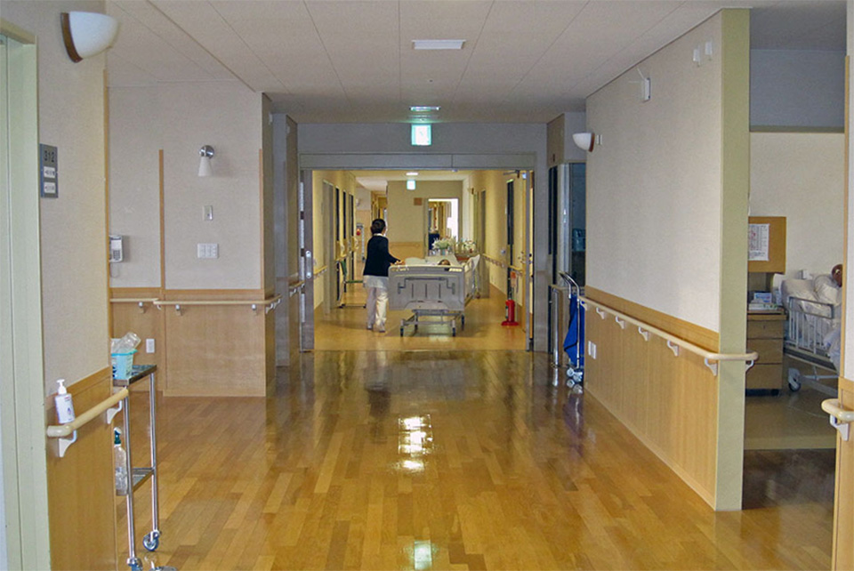 希望ヶ丘病院の病棟風景